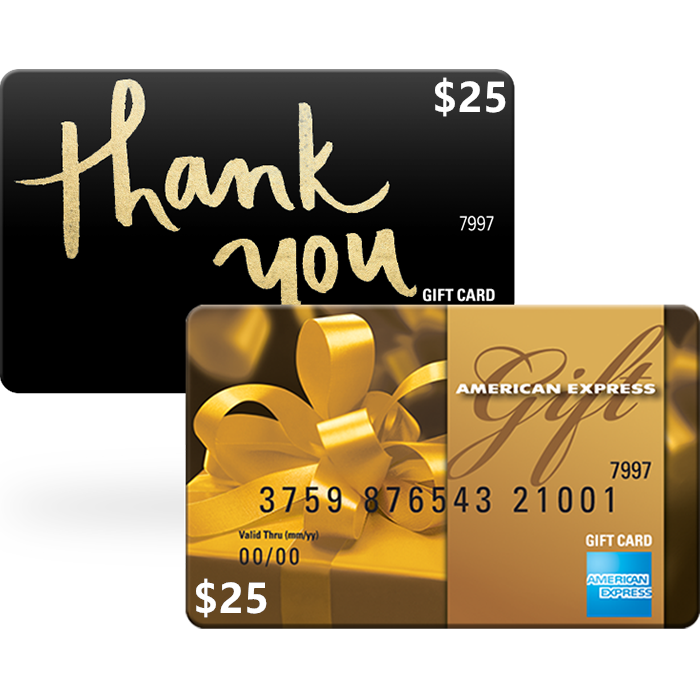 American Express $25 USD Digital Prepaid Gift Cards (Email Delivery) - Image 2