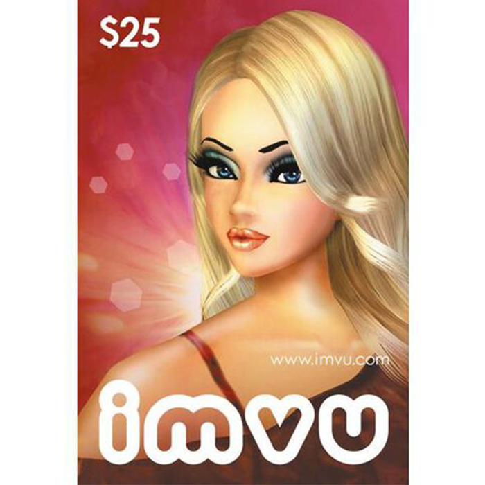 IMVU $25 NZD Digital Game Cards/Gift Card (Email Delivery)