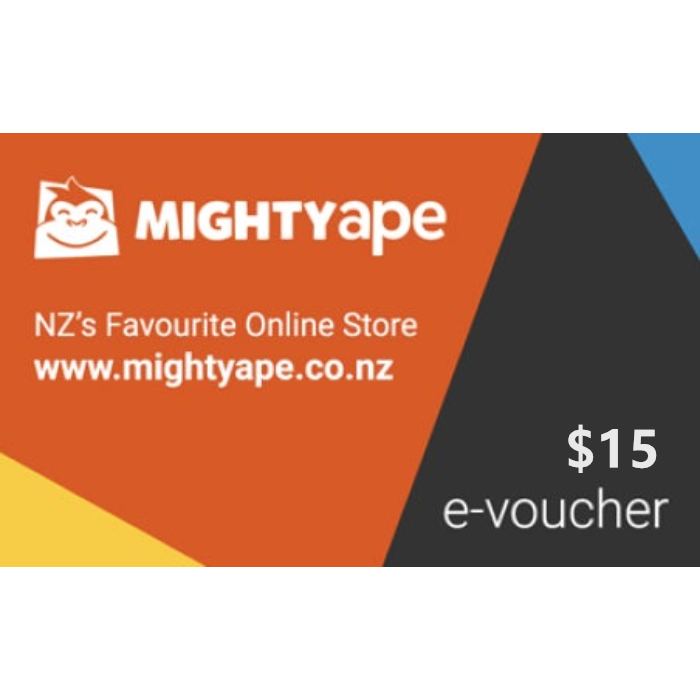 Mighty Ape $15 NZD Digital Gift Voucher (Email Delivery)
