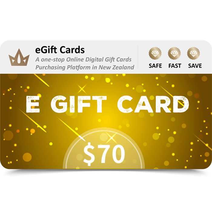 eGift Cards $70 NZD E Gift Card (Email Delivery) - Image 3