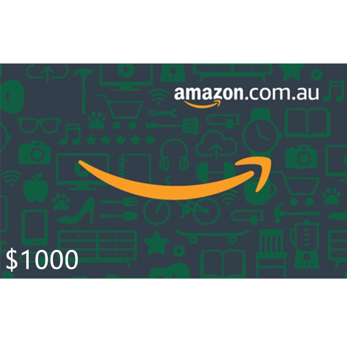 Amazon $1000 AUD Digital Gift Card/Voucher (Email Delivery) - Image 2