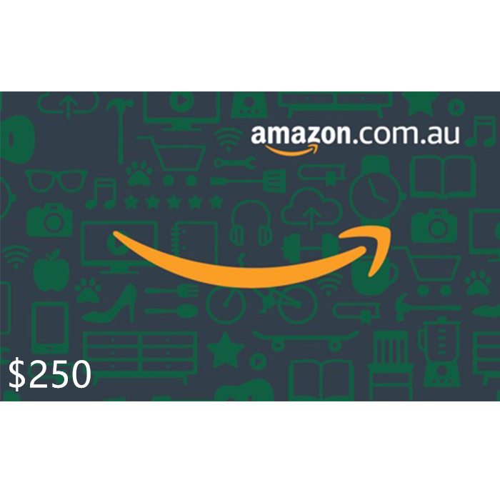 Amazon $250 AUD Digital Gift Card/Voucher (Email Delivery) - Image 2