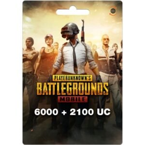 PUBG 8100UC $100 USD (US) Digital Gift Card (Email Delivery)